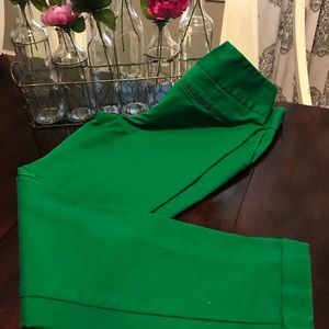 Kelly green ankle pants